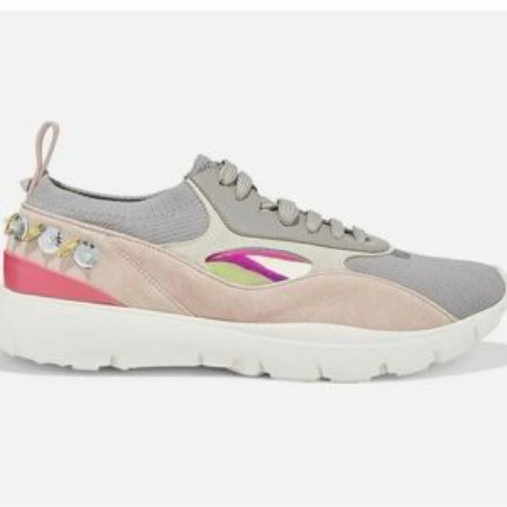 EUC Valentino Garavani Heroes Embellished Sneakers Size 40.5 - Picture 2 of 10
